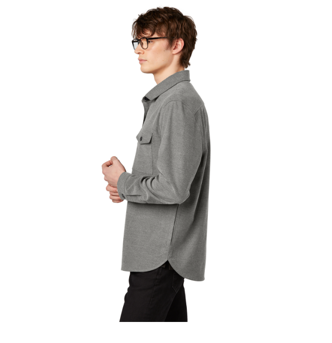 Mercer+Mettle Men's Long Sleeve Twill Overshirt