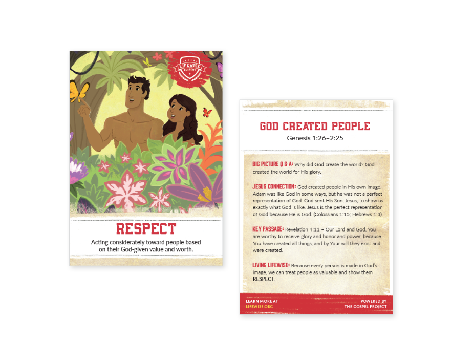 LWL 002 – Recap Card (Pack of 25) – Respect – Genesis