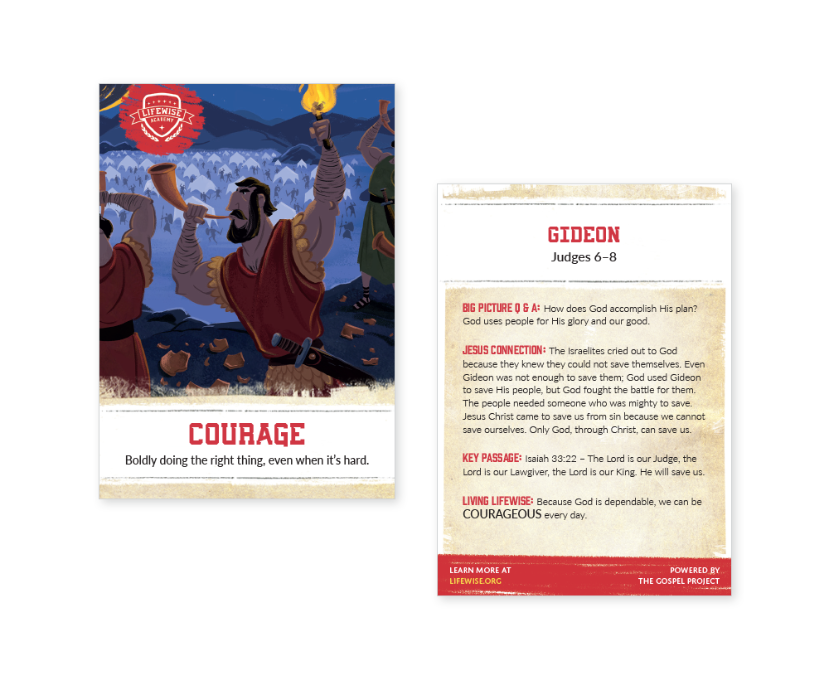 LWL 030 - Recap Card (Pack of 25) - Courage - Judges