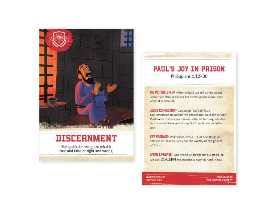 LWL 114 - Recap Card (Pack of 25) - Discernment - Philippians