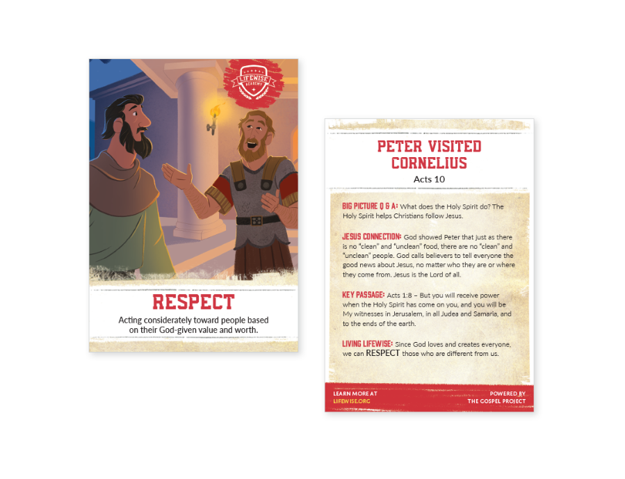 LWL 096 - Recap Card (Pack of 25) - Respect - Acts(