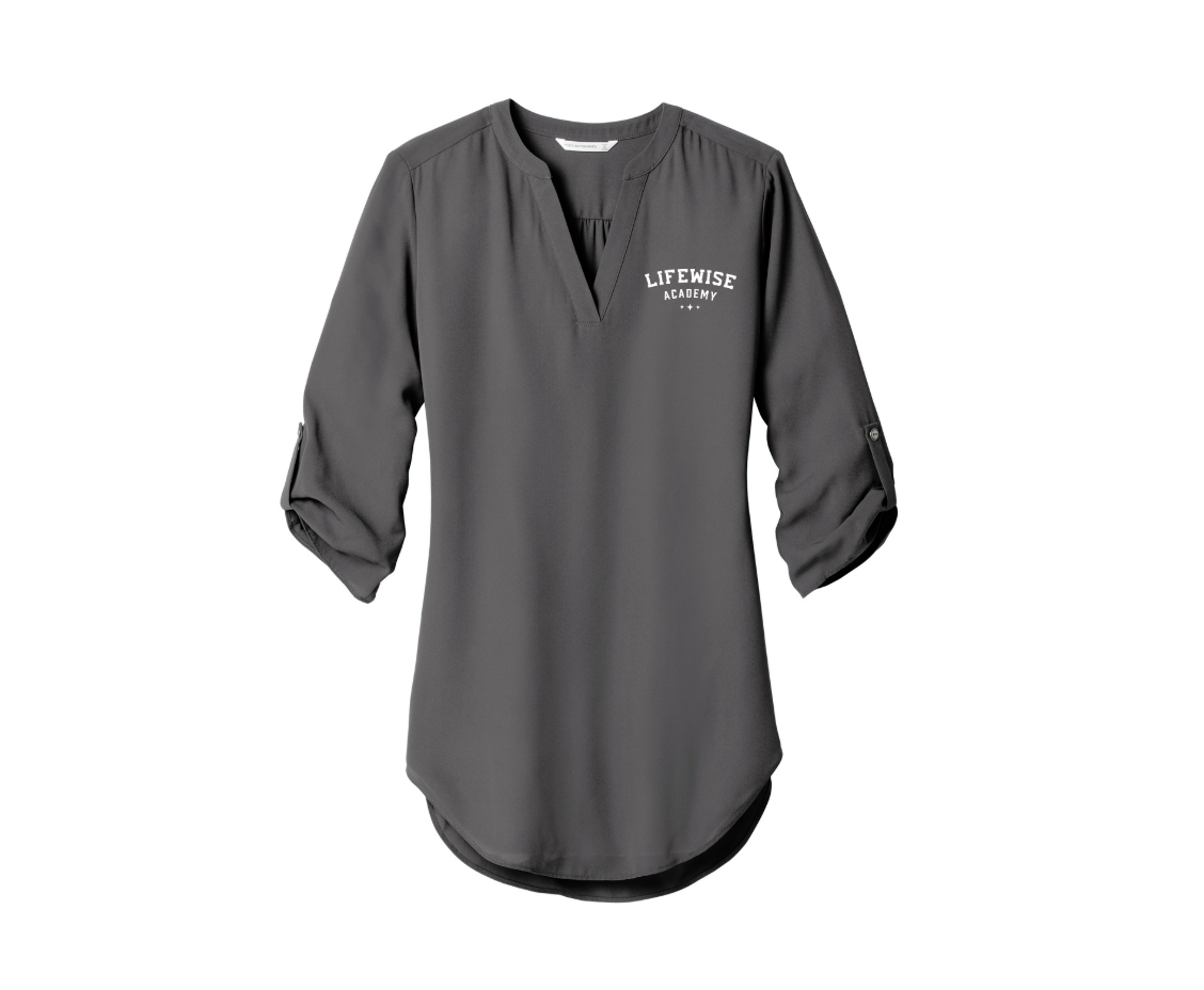 Port Authority Women's 3/4-Sleeve Tunic Blouse