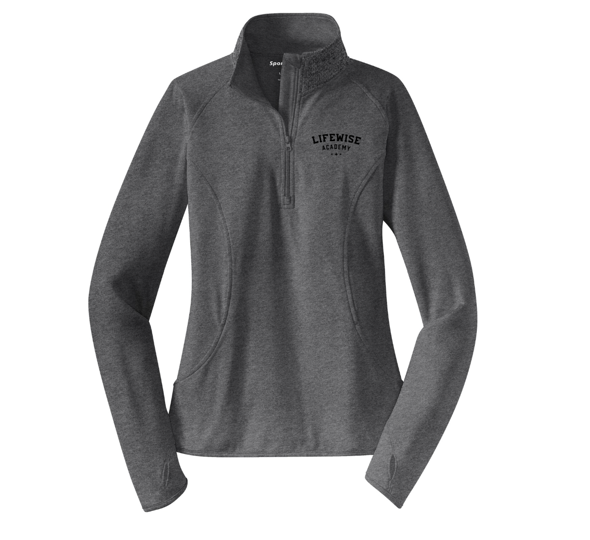 Sport-Tek Women's Sport-Wick Stretch 1/2-Zip Pullover