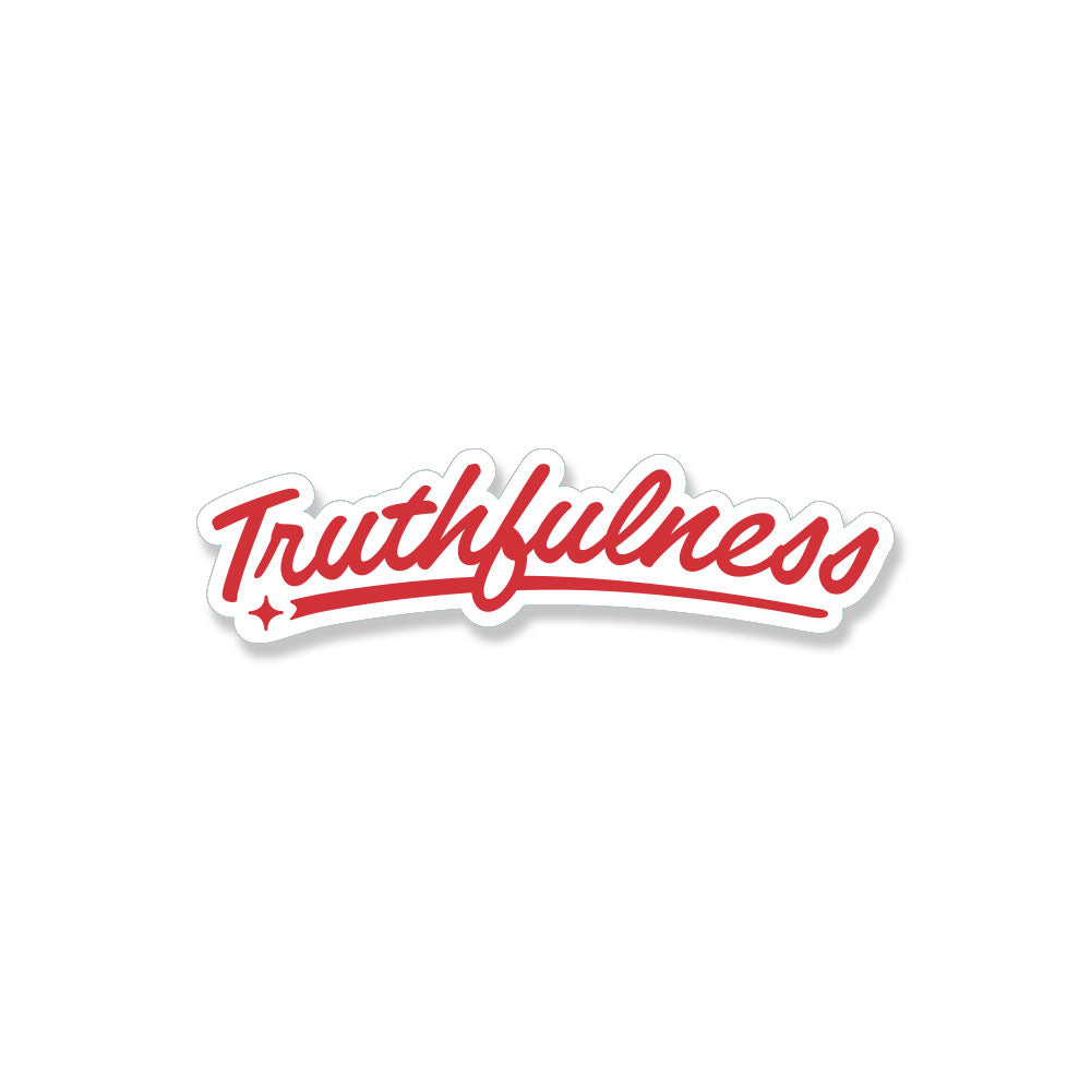 Small Decal - Truthfulness (Pack of 20)
