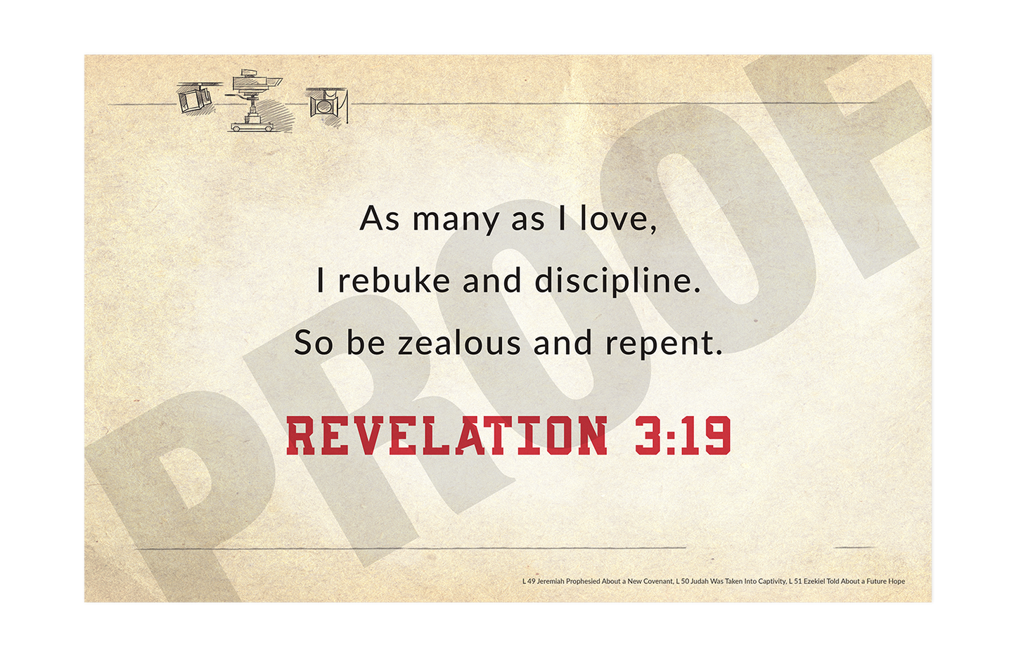 LWL 049-051 - Key Verse Laminated Posters