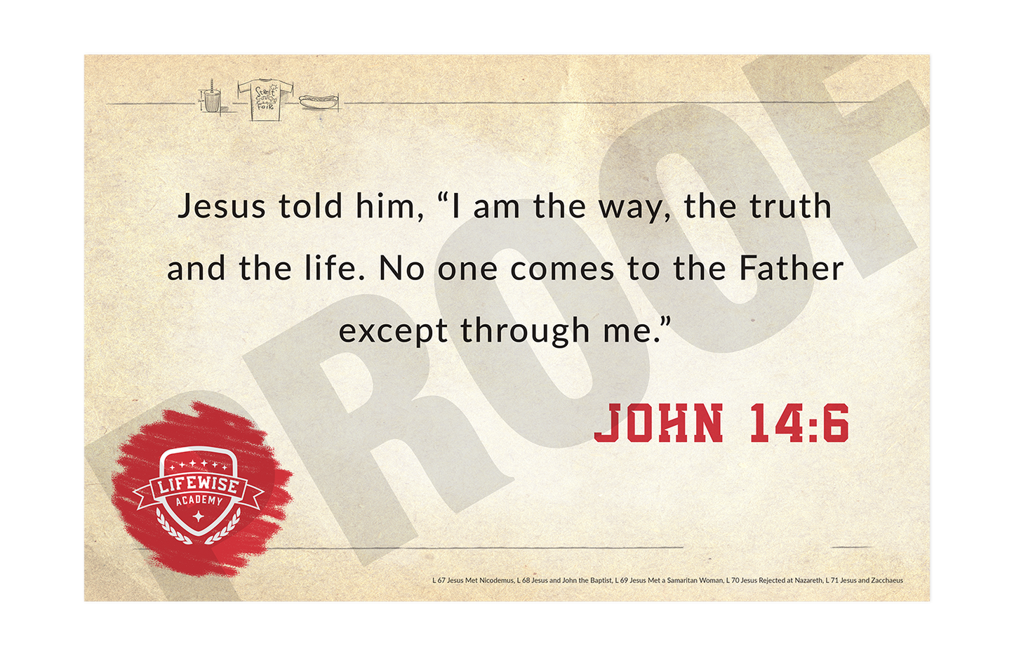 LWL 067-071 - Key Verse Laminated Posters