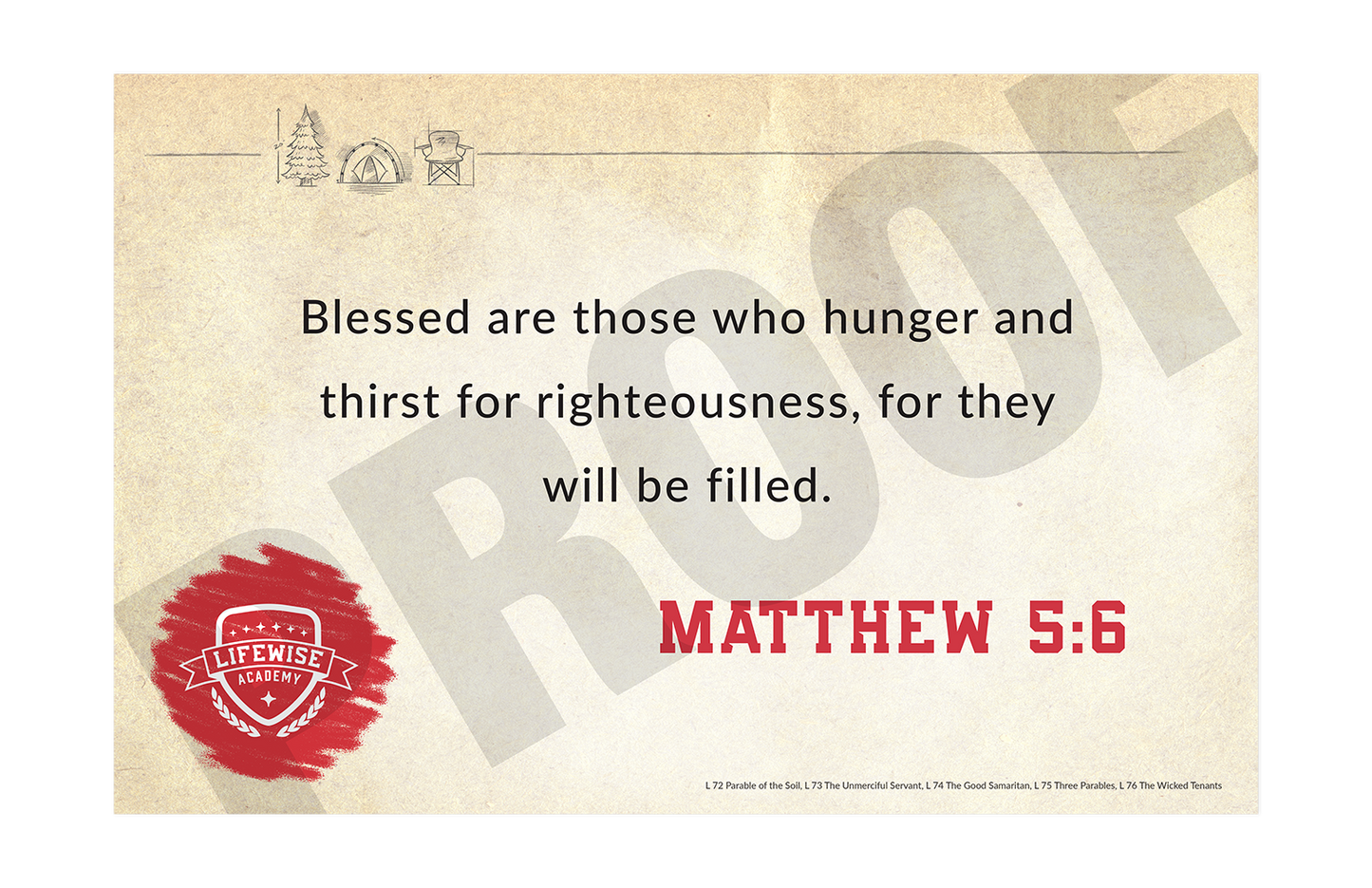 LWL 072-076 - Key Verse Laminated Posters