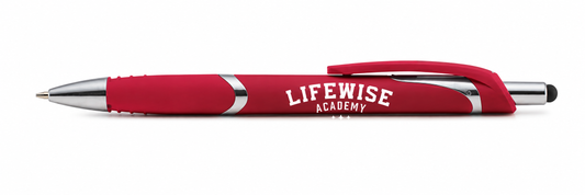 Plastic LifeWise Pen w/Stylus