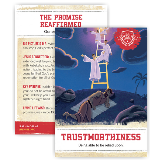 LWL 010 – Recap Card (Pack of 25) – Trustworthiness – Genesis