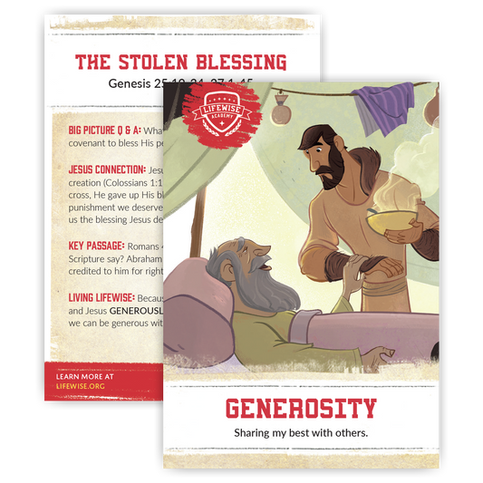 LWL 009 – Recap Card (Pack of 25) – Generosity – Genesis