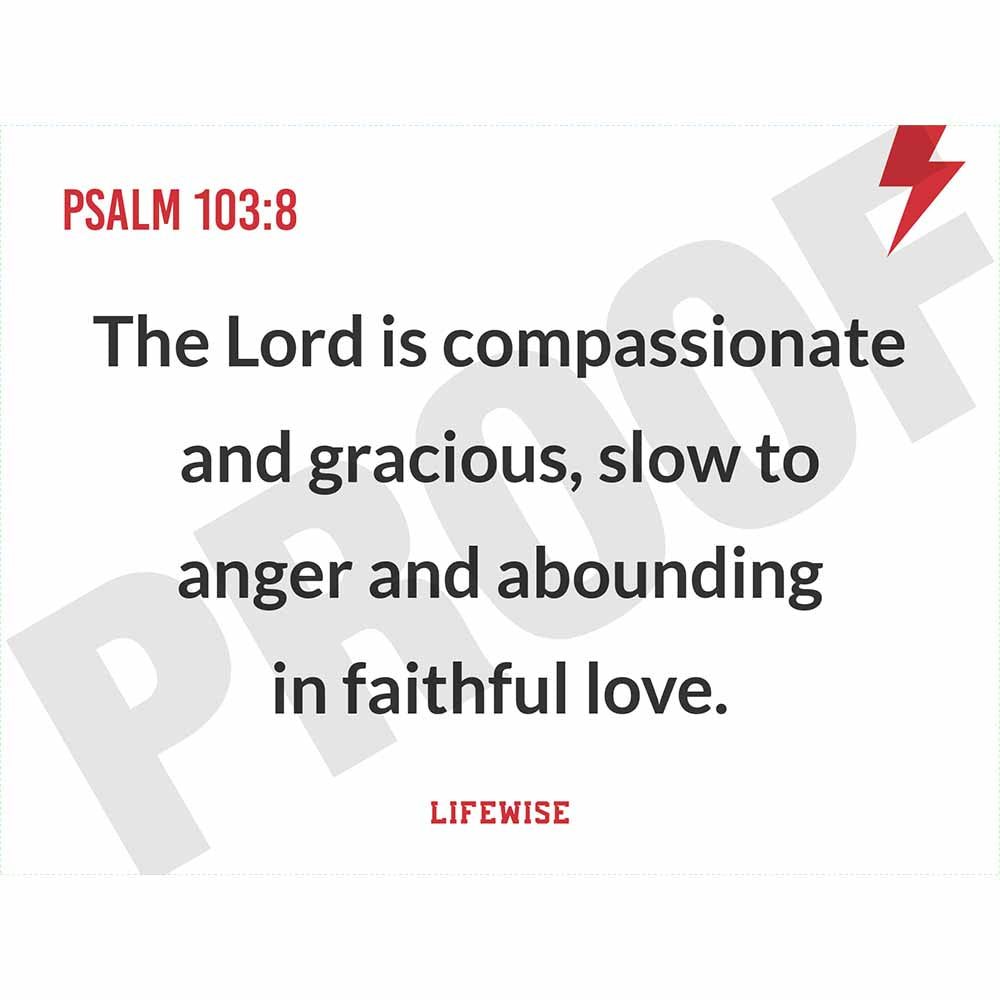 MS Key Verse Poster - MSL 016-019 (Psalm 103)