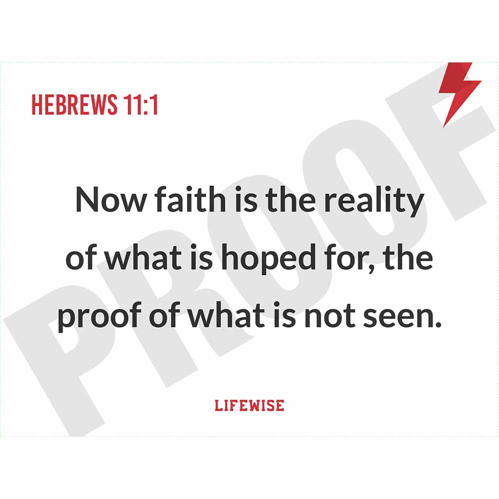 MS Key Verse Poster - MSL 027-029 (Hebrews 11)