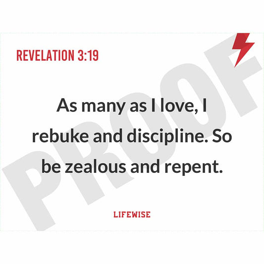 MS Key Verse Poster - MSL 034-038 (Revelation 3)