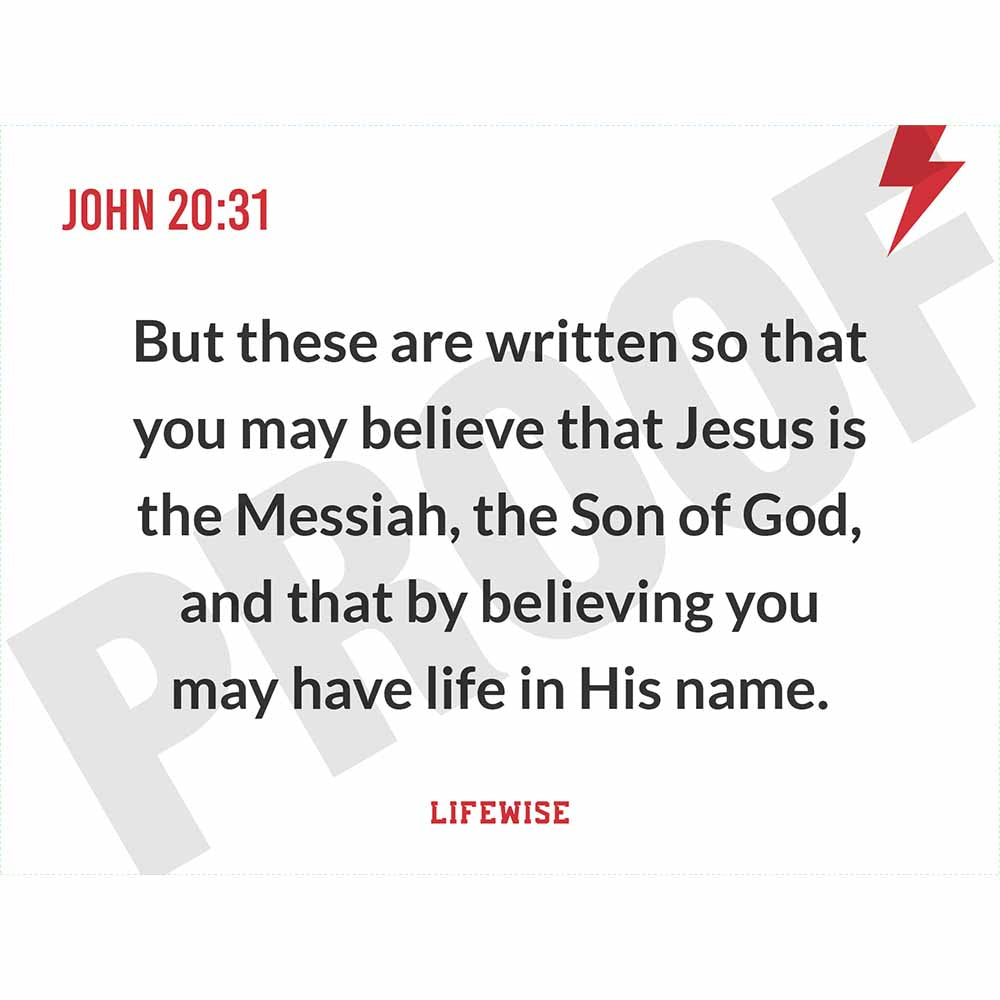 MS Key Verse Poster - MSL 061-064 (John 20)