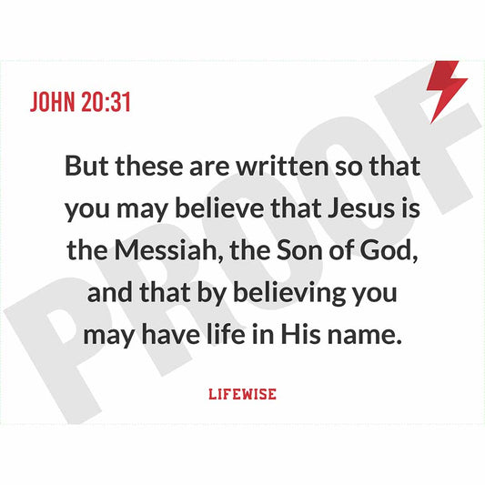 MS Key Verse Poster - MSL 061-064 (John 20)