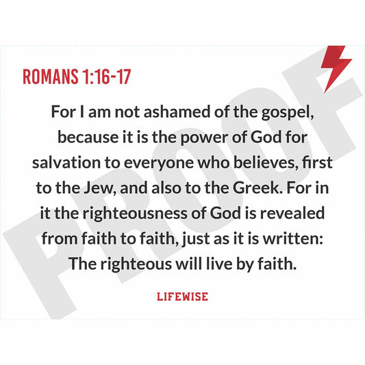 MS Key Verse Poster - MSL 087-089 (Romans 1)