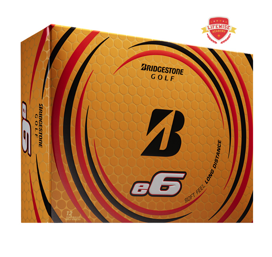 LifeWise Bridgestone e6 Golf Balls