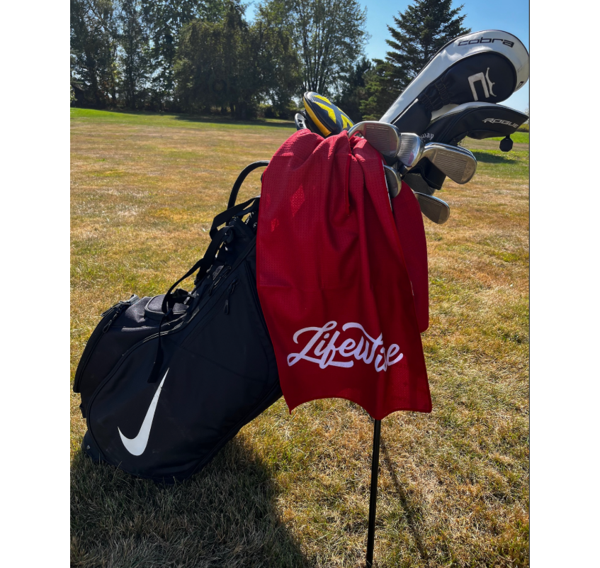 LifeWise Microfiber Golf Towel