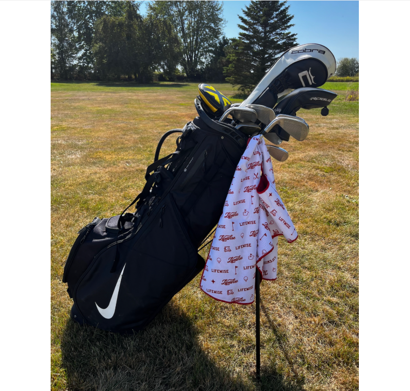 LifeWise Microfiber Golf Towel