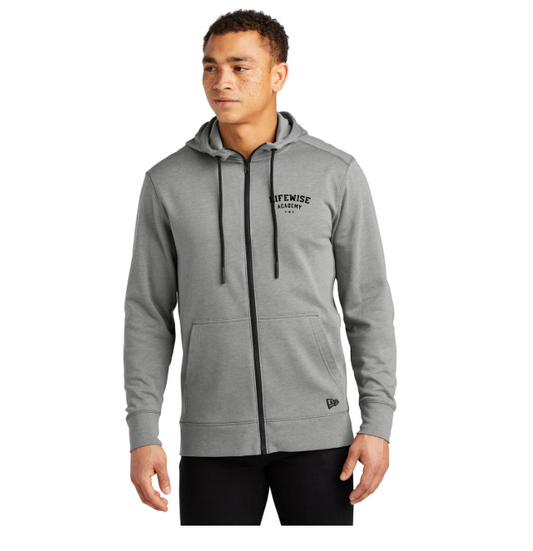 New Era Men's Tri-Blend Fleece Full-Zip Hoodie