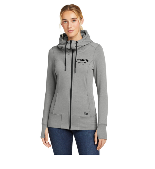 New Era Women's Tri-Blend Full-Zip Hoodie