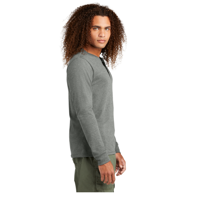 District Men's Long Sleeve Henley