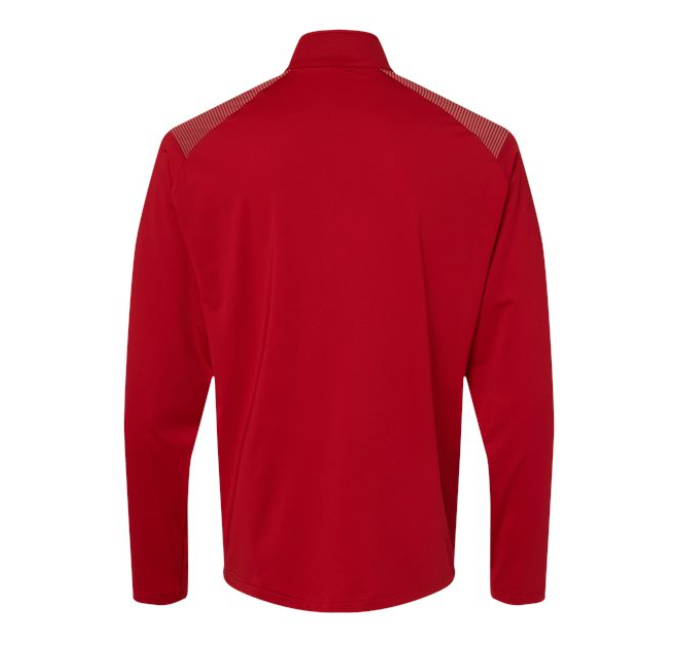 Men's Adidas Shoulder Stripe Quarter-Zip