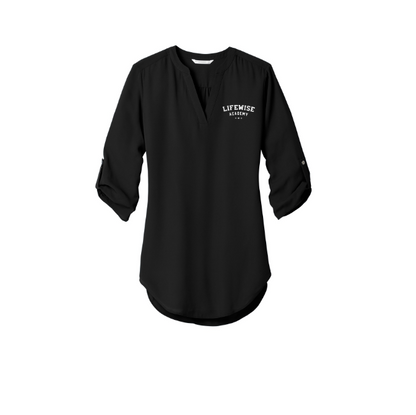 Port Authority Women's 3/4-Sleeve Tunic Blouse