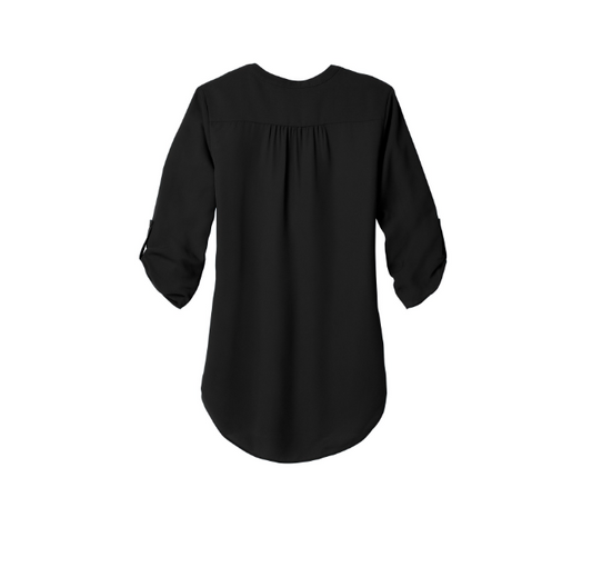Port Authority Women's 3/4-Sleeve Tunic Blouse