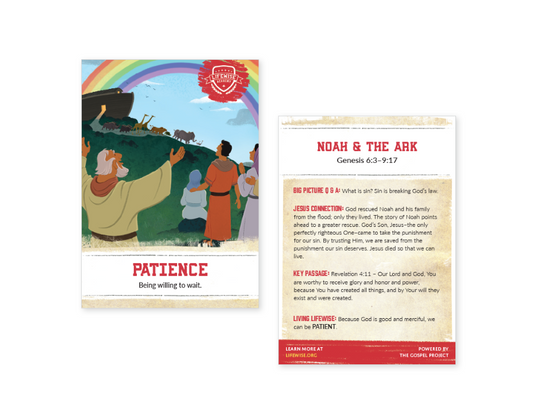 LWL 005 – Recap Card (Pack of 25) – Patience – Genesis