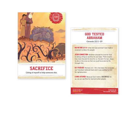 LWL 008 – Recap Card (Pack of 25) – Sacrifice – Genesis
