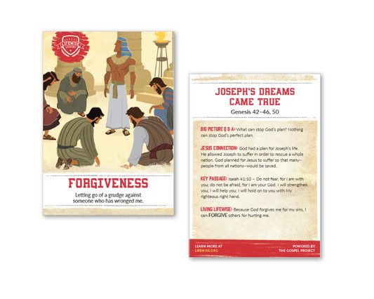 LWL 013 – Recap Card (Pack of 25) – Forgiveness – Genesis