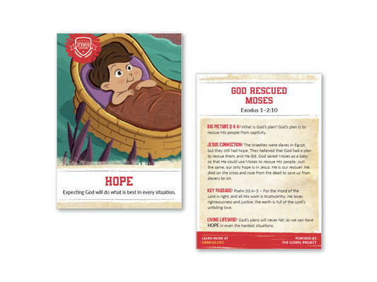 LWL 014 - Recap Card (Pack of 25) - Hope - Exodus