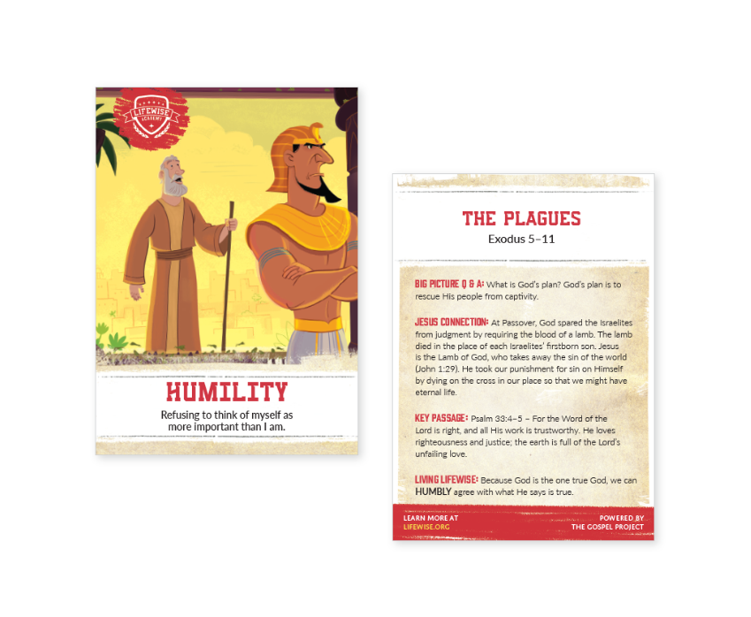LWL 016 - Recap Card (Pack of 25) - Humility - Exodus