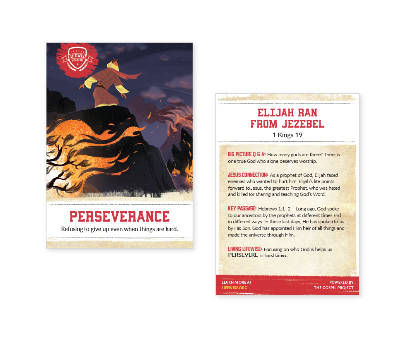 LWL 042 - Recap Card (Pack of 25) - Perseverance - 1 Kings