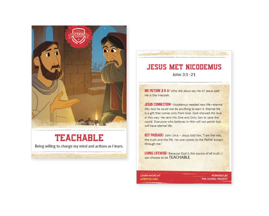 LWL 067 - Recap Card (Pack of 25) - Teachable - John