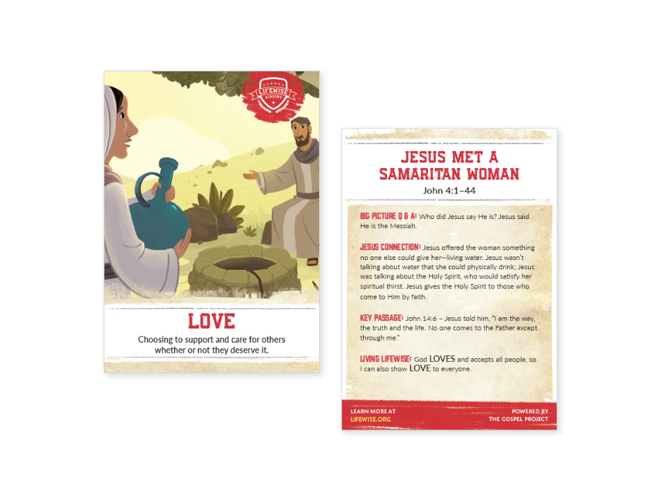 LWL 069 - Recap Card(Pack of 25) - Love - John