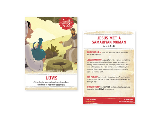 LWL 069 - Recap Card(Pack of 25) - Love - John