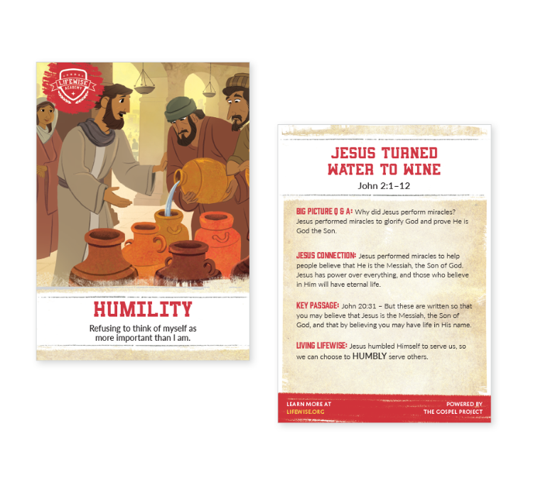 LWL 077 - Recap Card (Pack of 25) - Humility - John