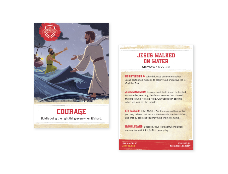 LWL 079 - Recap Card (Pack of 25) - Courage - Matthew