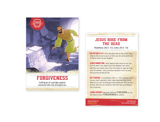 LWL 088 - Recap Card (Pack of 25) - Forgiveness - Matthew-John