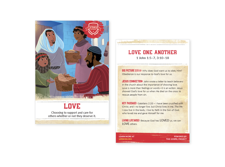 LWL 106 - Recap Card (Pack of 25) - Love - 1 John