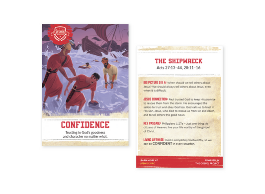 LWL 113 - Recap Card (Pack of 25) - Confidence - Acts