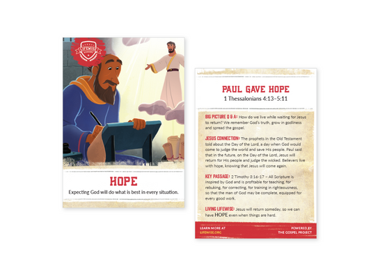 LWL 116 - Recap Card (Pack of 25) - Hope - 1 Thessalonians