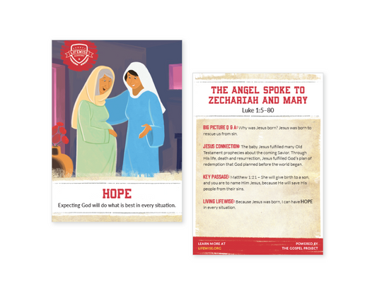 SL 002 - Recap Card (Pack of 25) - Hope - Luke