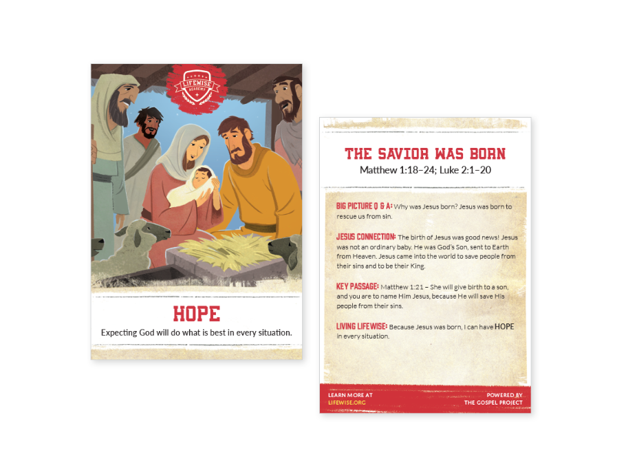 SL 003 - Recap Card (Pack of 25) - Hope - Matthew-Luke