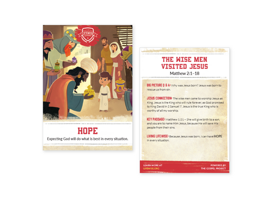 SL 004 - Recap Card (Pack of 25) - Hope - Matthew