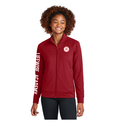 Sport-Tek Women's Sport-Wick Stretch Full-Zip Jacket