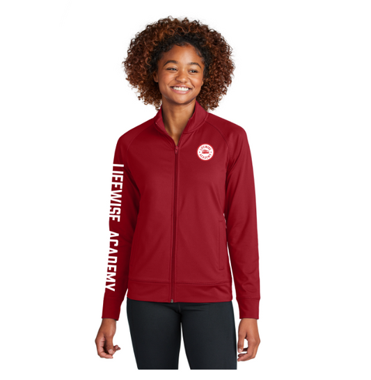 Sport-Tek Women's Sport-Wick Stretch Full-Zip Jacket
