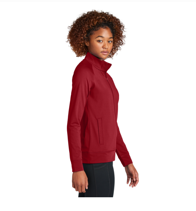 Sport-Tek Women's Sport-Wick Stretch Full-Zip Jacket